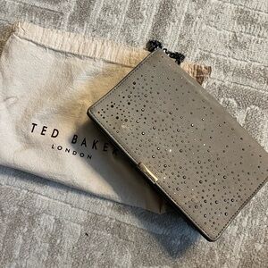 Ted Baker Gray Studded Bag